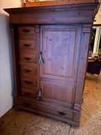 Vintage Kast - Jaren 90, Ophalen, Gebruikt, 100 tot 150 cm, Met lade(s)