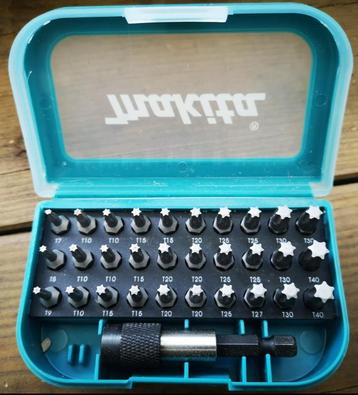 Nu €17,50! Makita: Torx bitset 31-delig beschikbaar voor biedingen