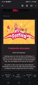 Boom nt2 festival, Eén persoon