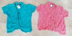 2 Nieuwe Bolero Vesten Maat S/M, Kleding | Dames, Nieuw Image, Nieuw, Ophalen of Verzenden, Roze