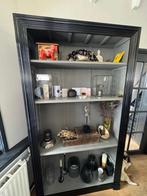 Zwarte kast, Huis en Inrichting, Ophalen, 100 tot 150 cm, 200 cm of meer, Klassiek stoer