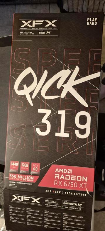 Videokaart AMD RADEON RX 6750 XT met garantie, vaste prijs   beschikbaar voor biedingen