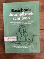 Basisboek Journalistiek Schrijven, Boeken, Studieboeken en Cursussen, Nieuw, Diverse auteurs, Alpha, HBO