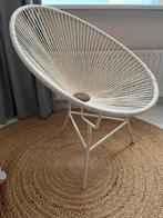 Kuipstoel wit, Huis en Inrichting, Stoelen, Ophalen, Overige materialen, Wit, Zo goed als nieuw