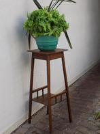 Plantentafel bijzettafel art deco eiken vintage retro, Ophalen