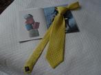 Salvatore Ferragamo Florence luxe limoen zijden stropdas nw, Verzenden, Geel, Nieuw, Salvatore FERRAGAMO