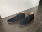 Giuseppe Mauritzio suede veterboots zwart 46, Zwart, Boots, Ophalen of Verzenden, Zo goed als nieuw