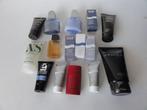 15 verschillende items  heren douche, creme e,d,, Verzamelen, Parfumverzamelingen, Verzenden, Nieuw, Overige typen, Gevuld