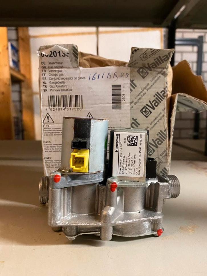 Vaillant gasgedeelte A25 aardgas, Doe-het-zelf en Verbouw, Geisers en Boilers, Zo goed als nieuw, Onderdeel, Aardgas, Minder dan 20 liter