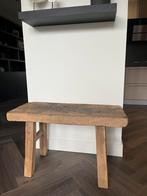 Zwaar Eiken Bankje!!, Ophalen, Zo goed als nieuw, Hout