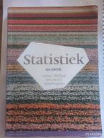 Statistiek, 12e editie met MyLab NL toegangscode, Ophalen of Verzenden, Zo goed als nieuw, Sytse Knypstra; James T. McClave; Terry Sincich