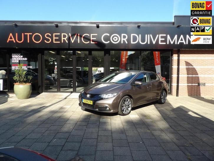 Honda Civic 1.8 Elegance Business Edition volledig onderhoud, Auto's, Honda, Bedrijf, Te koop, Civic, ABS, Achteruitrijcamera
