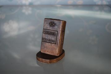 Tabak Reclame Philip Morris Sigaret Brons Vintage beschikbaar voor biedingen