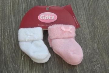 Sokken baby pop Götz 30 tot 45 cm ook voor Reborn poppen beschikbaar voor biedingen