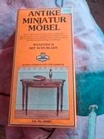 mini mundus miniaturen wandtafel met lade, Verzamelen, Poppenhuizen en Toebehoren, Ophalen of Verzenden, Nieuw, Poppenhuis