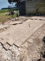 220 trottoir tegels gratis, Ophalen, Gebruikt, 10 m² of meer, Beton