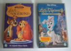 Lady en de Vagebond 2 X Winnie de Poeh 2X VHS Disney films, Tekenfilm, Alle leeftijden, Ophalen of Verzenden, Zo goed als nieuw