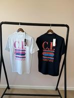 CP Company T shirt navy en wit, Verzenden, Nieuw, Maat 52/54 (L), Wit