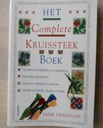 HET COMPLETE KRUISSTEEK BOEK JANE GREENNOFF ZIE , Ophalen of Verzenden, Nieuw, Handborduren, Patroon