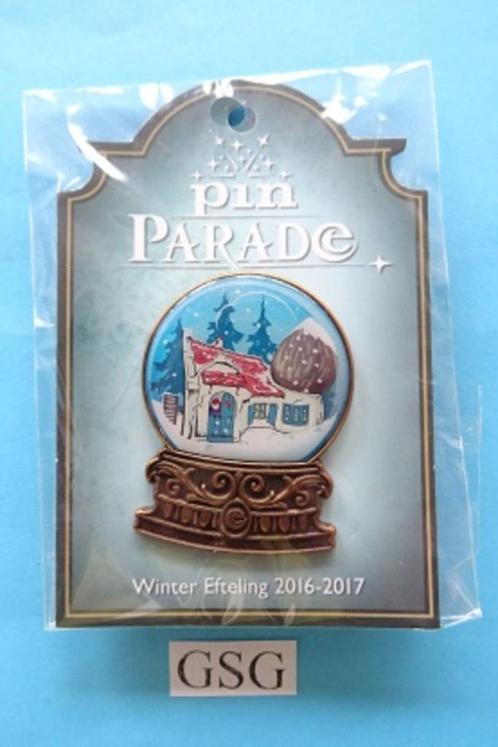 Winter Efteling 2016 kabouterhuisje nr. EPP372-01 (Nieuw), Verzamelen, Efteling, Nieuw, Button of Speldje, Ophalen