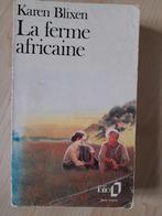 LA FERME AFRICAINE  Karen Blixen  franstalig, Ophalen of Verzenden, Gelezen