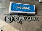 Reebok step met all4gym bodypump set, Gebruikt, Halter set, Ophalen of Verzenden, Reebok step