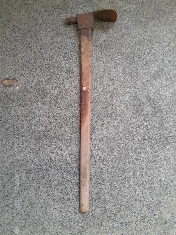 Disselbijl kloofbijl ~ Teserski keser ~ bijl ~ vintage, Antiek en Kunst, Curiosa en Brocante, Ophalen of Verzenden