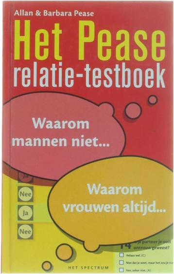 Allan Pease Het Pease relatie-testboek beschikbaar voor biedingen