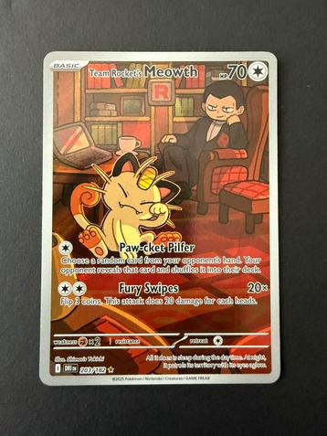DRI 203 Team Rockets Meowth beschikbaar voor biedingen