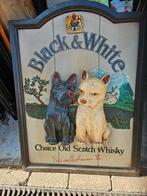 Black & white  schotse terrier prachtig schilderij, Antiek en Kunst, Ophalen