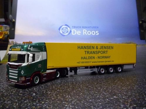 WSI Scania Hansen & Jensen Transport, Hobby en Vrije tijd, Modelauto's | 1:50, Nieuw, Bus of Vrachtwagen, Wsi, Ophalen of Verzenden