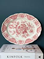 Ridgway Windsor Staffordshire roze ovale schaal, Ophalen of Verzenden