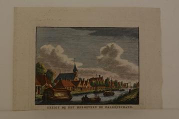 HEERENVEEN HALKENSCHANS Gravure Bulthuis Bendorp 1790 GO4 beschikbaar voor biedingen