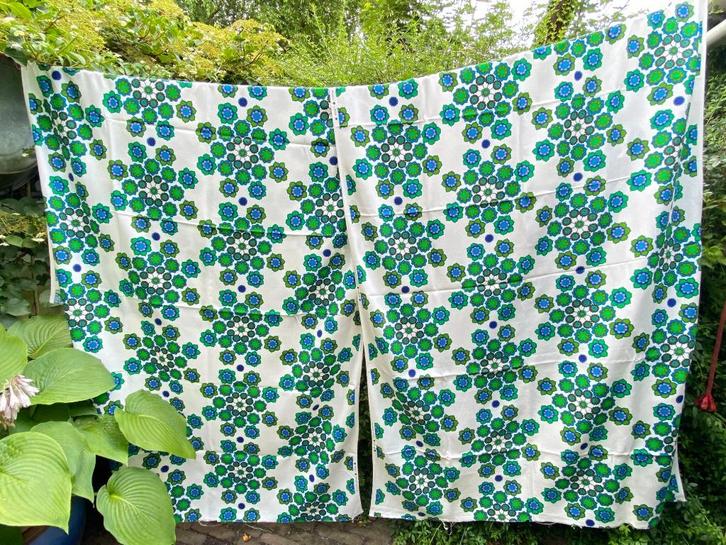 Vintage New Old Stock, gordijnstof Ontwerpstudio Aristo 1970, Hobby en Vrije tijd, Stoffen en Lappen, Nieuw, Katoen, 120 cm of meer