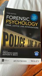 Forensic psychology: crime, justice, law, interventions, Ophalen of Verzenden, Alpha, Zo goed als nieuw, WO