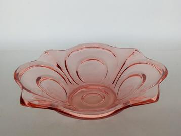 Schaal Walther & Söhne Irene Persglas Art Deco beschikbaar voor biedingen
