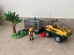 4175 Playmobil - Amfibievoertuig met dino, Ophalen of Verzenden, Gebruikt, Complete set