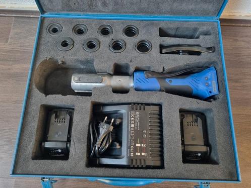 Henco M-BMINI3 perstang set met Uponor/Henco persbekken, Doe-het-zelf en Verbouw, Gereedschap | Handgereedschap, Zo goed als nieuw