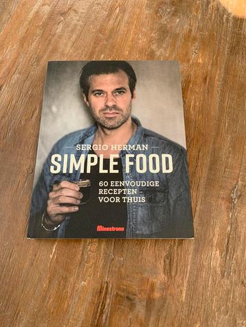 Kookboek Simple food van Sergio Herman beschikbaar voor biedingen