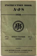 AJS 350 cc 16MS + 500 cc 18S manual handleiding motor 7745z, Ophalen of Verzenden, Overige merken