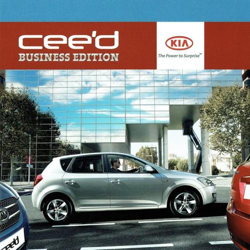 Folder Kia Cee'd Business Edition (2007), Boeken, Auto's | Folders en Tijdschriften, Zo goed als nieuw, Overige merken, Verzenden