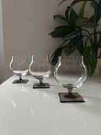 3x vintage groot cognacglas Berlin Georg Jensen. 17,50 p.st, Ophalen of Verzenden, Zo goed als nieuw, Kristal, Overige typen