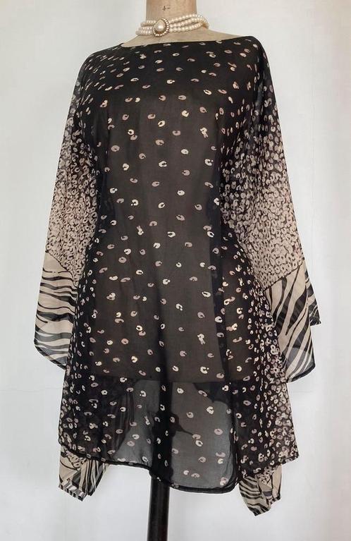 🌞NIEUW! MADELEINE kaftan tuniek jurk blouse maat 38 40 42, Kleding | Dames, Blouses en Tunieken, Nieuw, Maat 38/40 (M), Beige