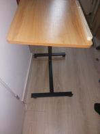 Verrijdbaar bedtafel de luxe, Huis en Inrichting, Bureaus, Ophalen, In hoogte verstelbaar, Zo goed als nieuw