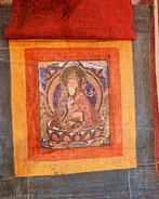 Antieke thanka 18th 19th    tanka tangka  thangka, Ophalen of Verzenden