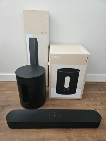 Sonos Beam Gen.2 en Sonos Sub Mini - ZGAN beschikbaar voor biedingen