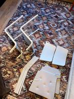 Ikea stoel Theodorus 2x, Huis en Inrichting, Ophalen, Gebruikt, Wit, Kunststof