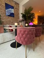 Fauteuil Bold Monkey 2 Stuks Oud Roze Velvet, Ophalen, Twee, Overige kleuren, Zo goed als nieuw