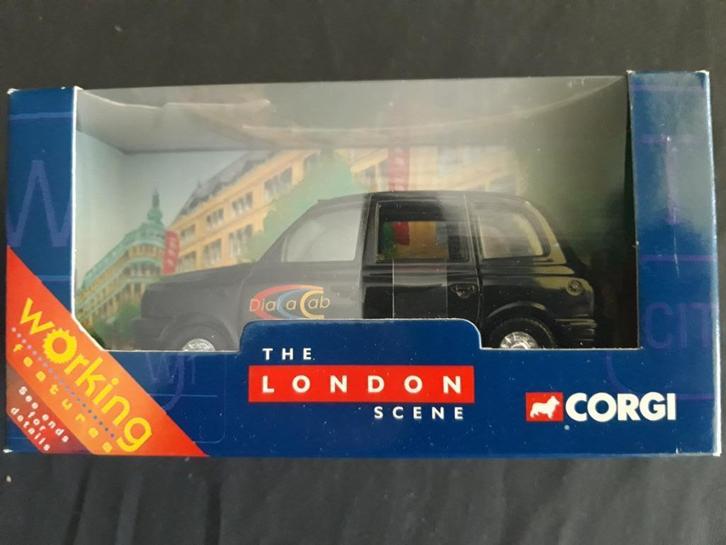 Corgi London Scene Taxi LTI - schaal 1:36 - NIEUW in doos, Hobby en Vrije tijd, Modelauto's | 1:32, Nieuw, Auto, Corgi, Ophalen of Verzenden