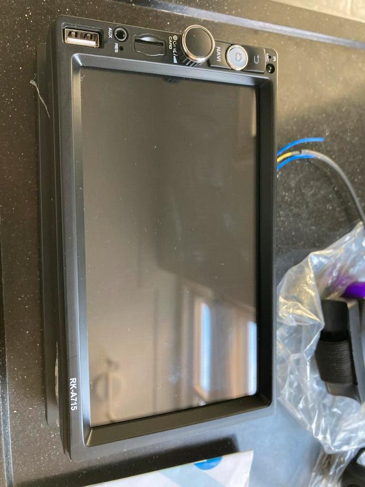 Boscer 2 din radio carplay  + android. RK A715 - Nieuwstaat!, Auto diversen, Autoradio's, Nieuw, Ophalen of Verzenden